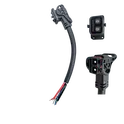 The 2 pin waterproof connector is designed to provide a reliable electrical connection in wet or dusty environments. It usually has an IP67 or higher protection rating, ensuring excellent dustproof and waterproof performance.